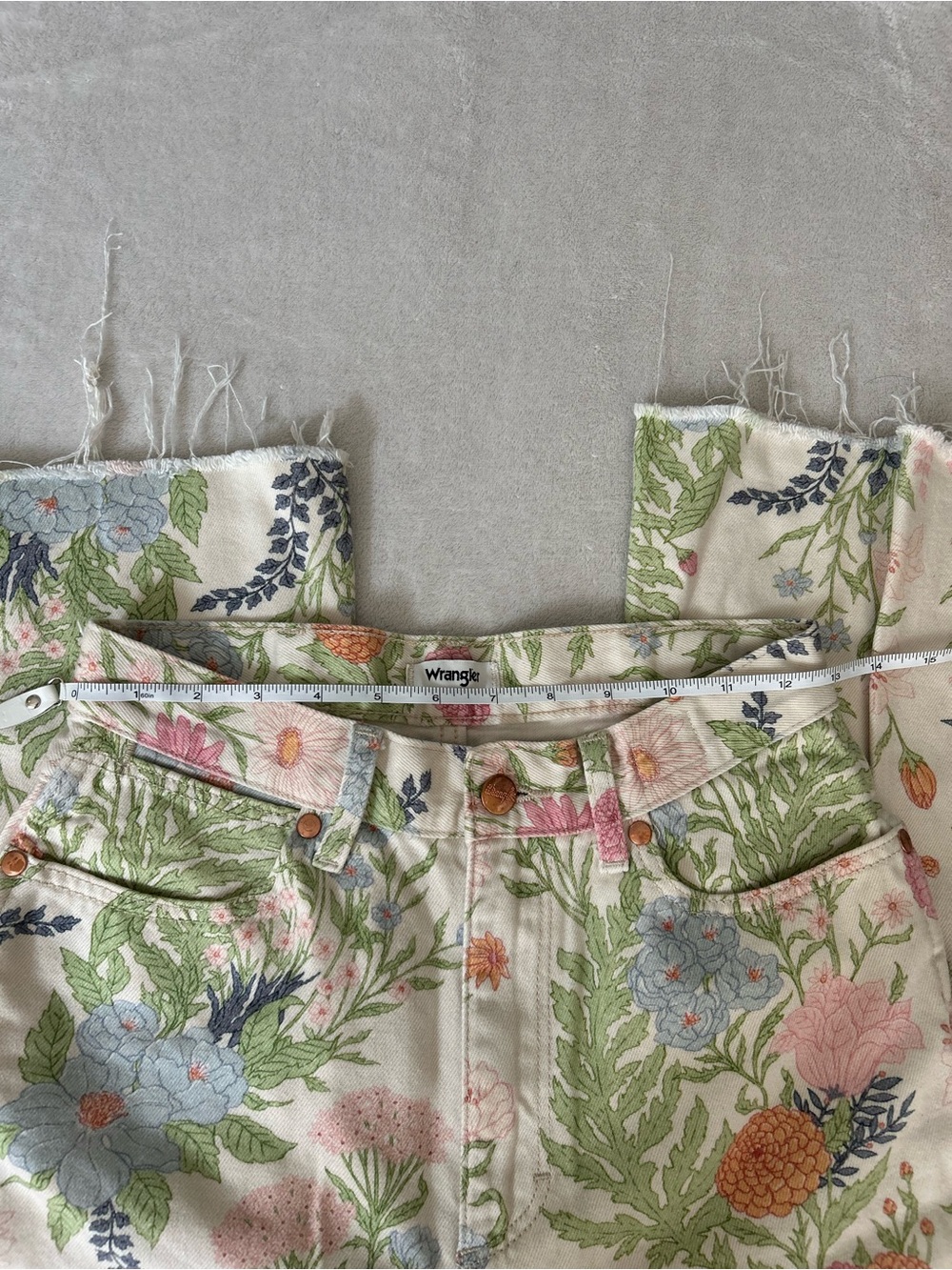 Wrangler Floral Flare Jeans - Picture 5 of 8